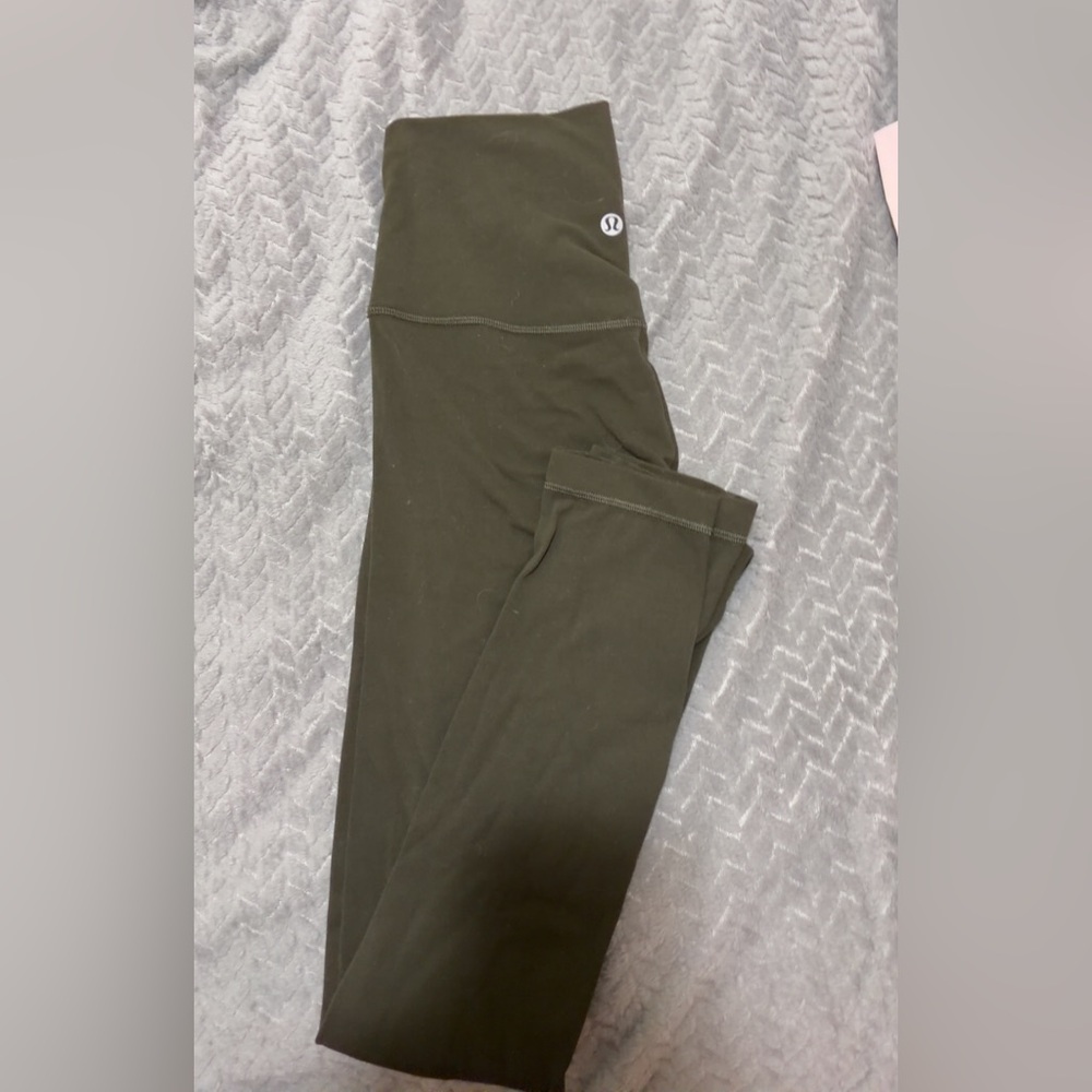 lululemon athletica Olive Green Leggings